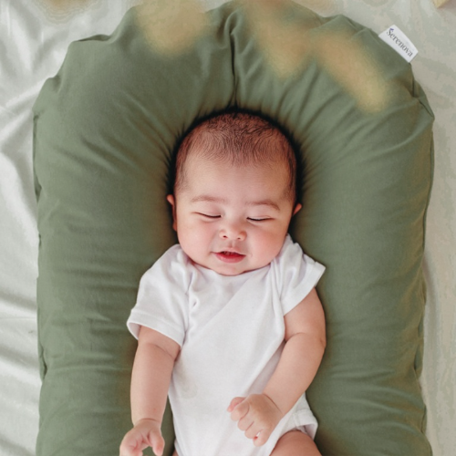Baby Comfort+ | KakiGroen | baby | Bovenzicht