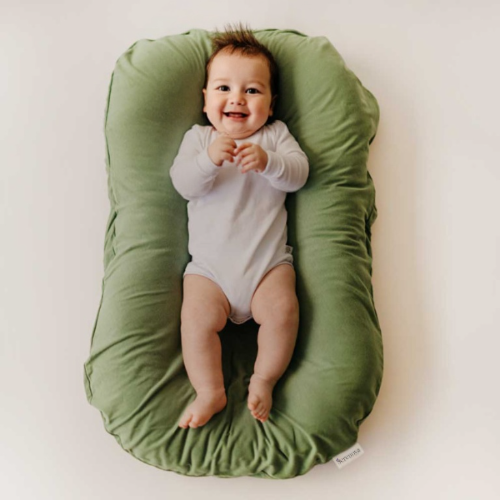 Baby Comfort+ | KakiGroen | Bovenzicht | Grote Baby
